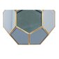 Laevalgusti DKD Home Decor Kristall Sinine Kuldne Messing 50 W (28 x 28 x 31 cm) hind ja info | Rippvalgustid | kaup24.ee