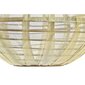 Laevalgusti DKD Home Decor Naturaalne Kuldne Pruun Bambus 50 W (42 x 42 x 26 cm) hind ja info | Rippvalgustid | kaup24.ee