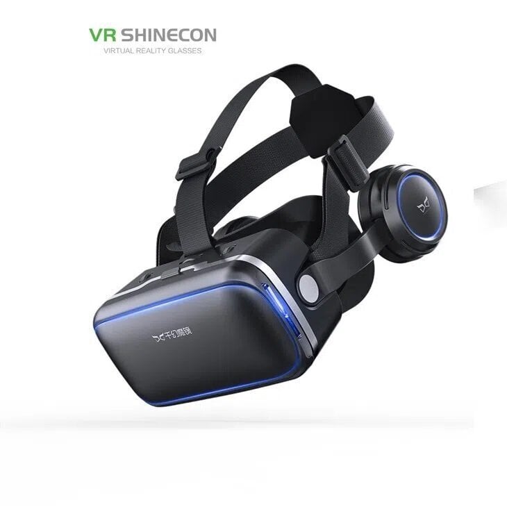 Shinecon VR 10 3D (BT) + kõrvaklapid цена и информация | Virtuaalreaalsuse prillid | kaup24.ee