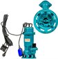Pump musta vee jaoks purustajaga IBO Furiatka, 1100W hind ja info | Reoveepumbad | kaup24.ee