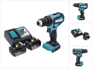 Аккумуляторная дрель Makita DDF 485 RG цена и информация | Шуруповерты, дрели | kaup24.ee