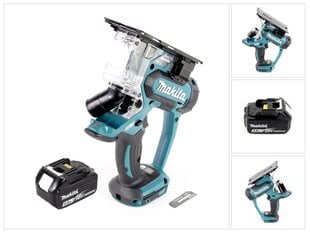 Аккумуляторная пила для гипсокартона Makita DSD 180 T1 цена и информация | Пилы, циркулярные станки | kaup24.ee