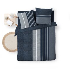 Комплект постельного белья Douceur d'Intérieur Blueline, 240x220 см, 3 штуки цена и информация | Комплекты постельного белья | kaup24.ee