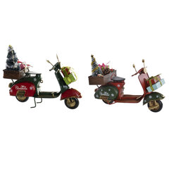 Jõuluehted DKD Home Decor Motorcycle Metal (26,5 x 10,5 x 20 cm) (2 tk) hind ja info | Jõulukaunistused | kaup24.ee