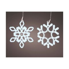 Lumehelbe LED 54 x 69 cm hind ja info | Jõulukaunistused | kaup24.ee