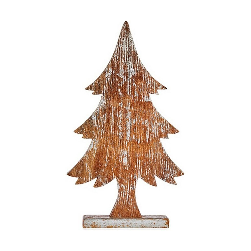Jõulupuu pruun puit (5 x 49,5 x 26 cm) hind ja info | Jõulukaunistused | kaup24.ee