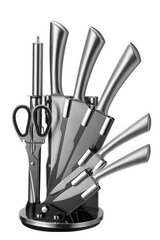 Kotilux Набор кухонных ножей из 8 предметов с чехлом цена и информация | Подставка для ножей Tescoma Woody, 21 см | kaup24.ee