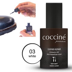 Renoveeriv valge nahavärv naturaalsele ja kunstnahale - Coccine Leather Repair (white), 10 ml hind ja info | Rõivaste ja jalatsite hooldus | kaup24.ee