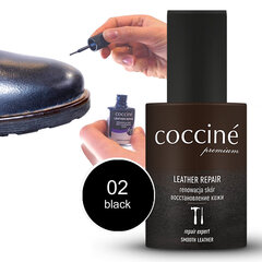 Renoveeriv must nahavärv naturaalsele ja kunstnahale - Coccine Leather Repair (black), 10 ml цена и информация | Уход за одеждой и обувью | kaup24.ee