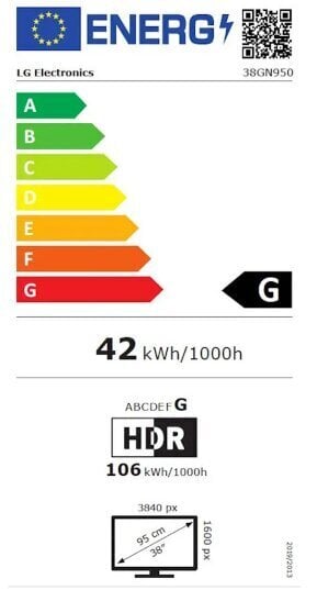 LG UltraGear 38GN950-B цена и информация | Monitorid | kaup24.ee