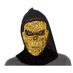Mask Golden Skull Halloween цена и информация | Карнавальные костюмы | kaup24.ee