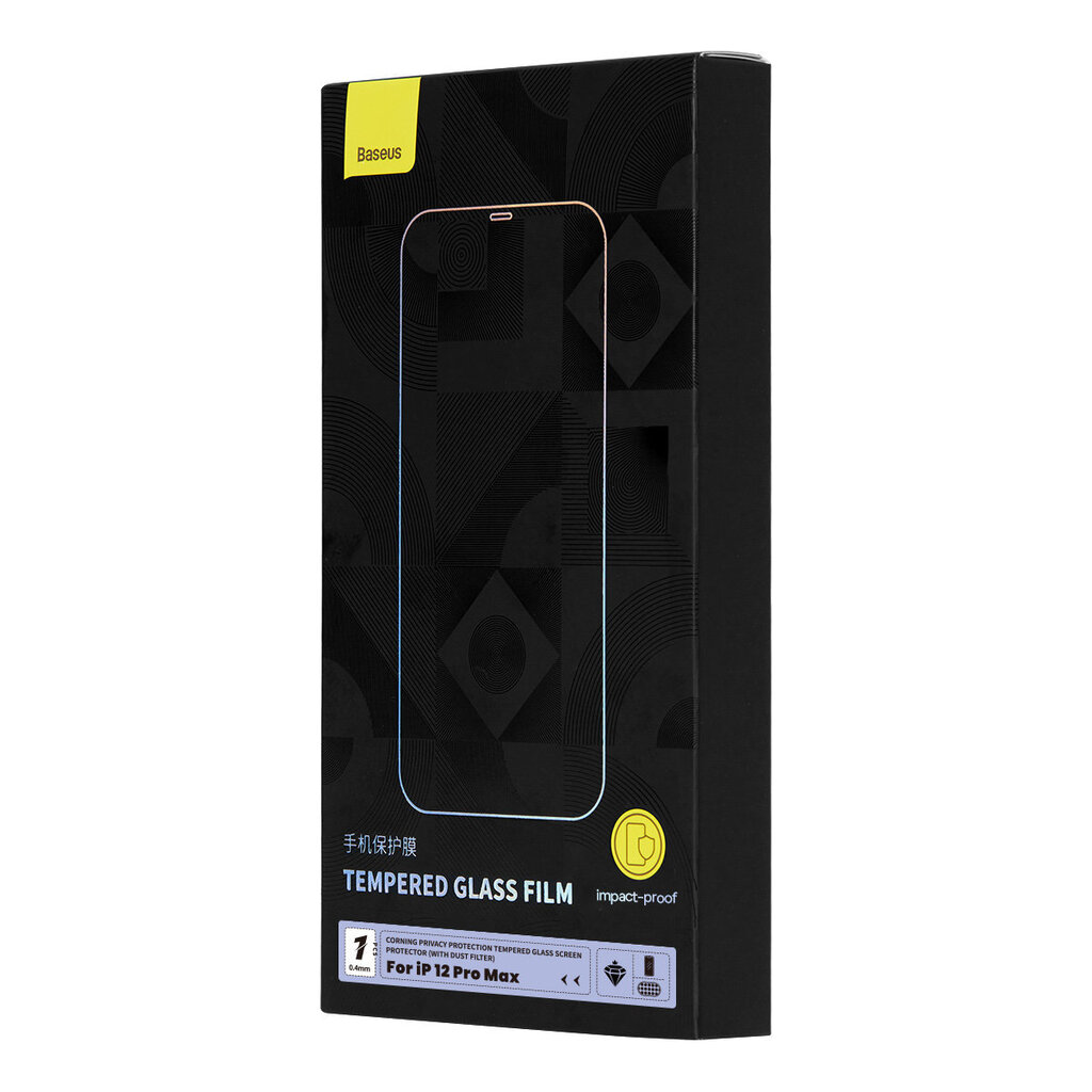 Baseus Privacy Tempered Glass hind ja info | Ekraani kaitsekiled | kaup24.ee