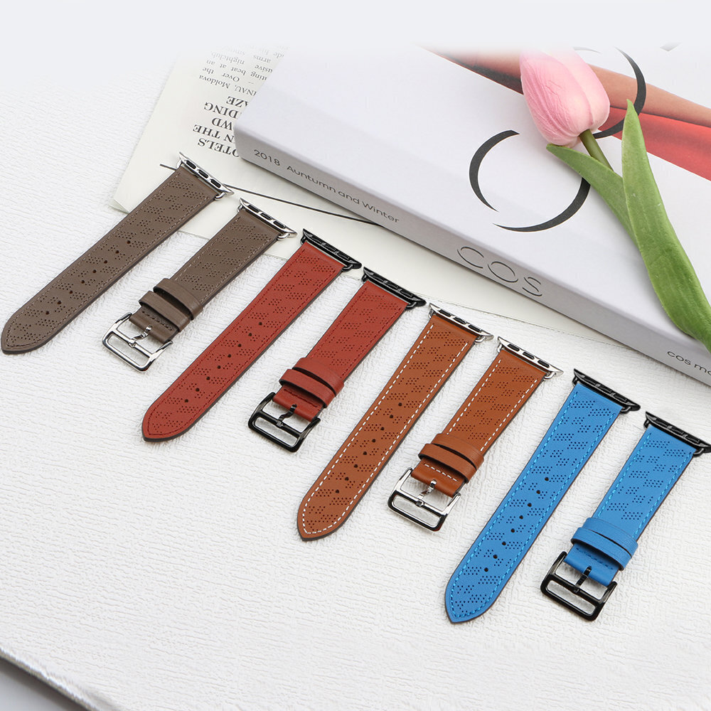 Strap Leather Bracelet hind ja info | Nutikellade ja nutivõrude tarvikud | kaup24.ee