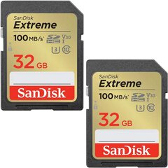 SanDisk Extreme SDSDXVT-032G-GNCI2 цена и информация | Карты памяти для фотоаппаратов, камер | kaup24.ee