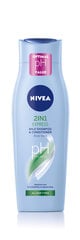 Шампунь по уходу в Nivea 2in1 для Hair Express 250 мл, 6 набор упаковки цена и информация | Шампуни | kaup24.ee