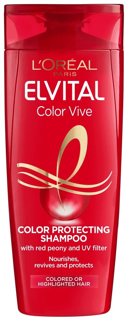 EllIl Color -Vive šampoon 400ml, 6 pakendikomplekti цена и информация | Šampoonid | kaup24.ee