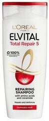 Elvital Shampoo Total Remont 5, 250 ml, 6 pakendikomplekti hind ja info | Elvital Kosmeetika, parfüümid | kaup24.ee