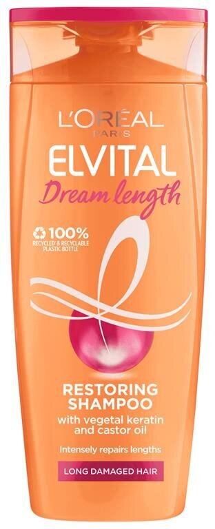 ElVital Dreamlenght šampoon 400ml, 6 pakendikomplekti hind ja info | Šampoonid | kaup24.ee