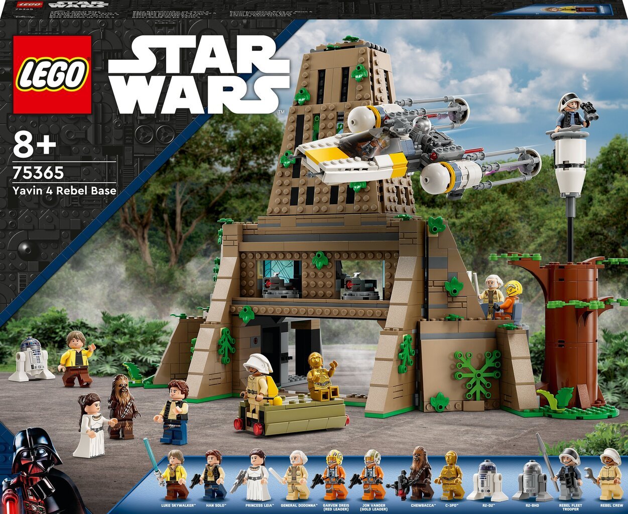 75365 LEGO® Star Wars mässuliste baas Yavin 4 цена и информация | Klotsid ja konstruktorid | kaup24.ee
