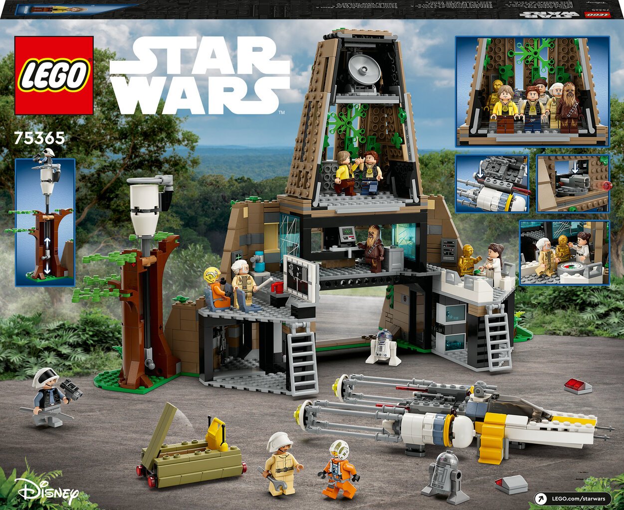 75365 LEGO® Star Wars mässuliste baas Yavin 4 hind ja info | Klotsid ja konstruktorid | kaup24.ee