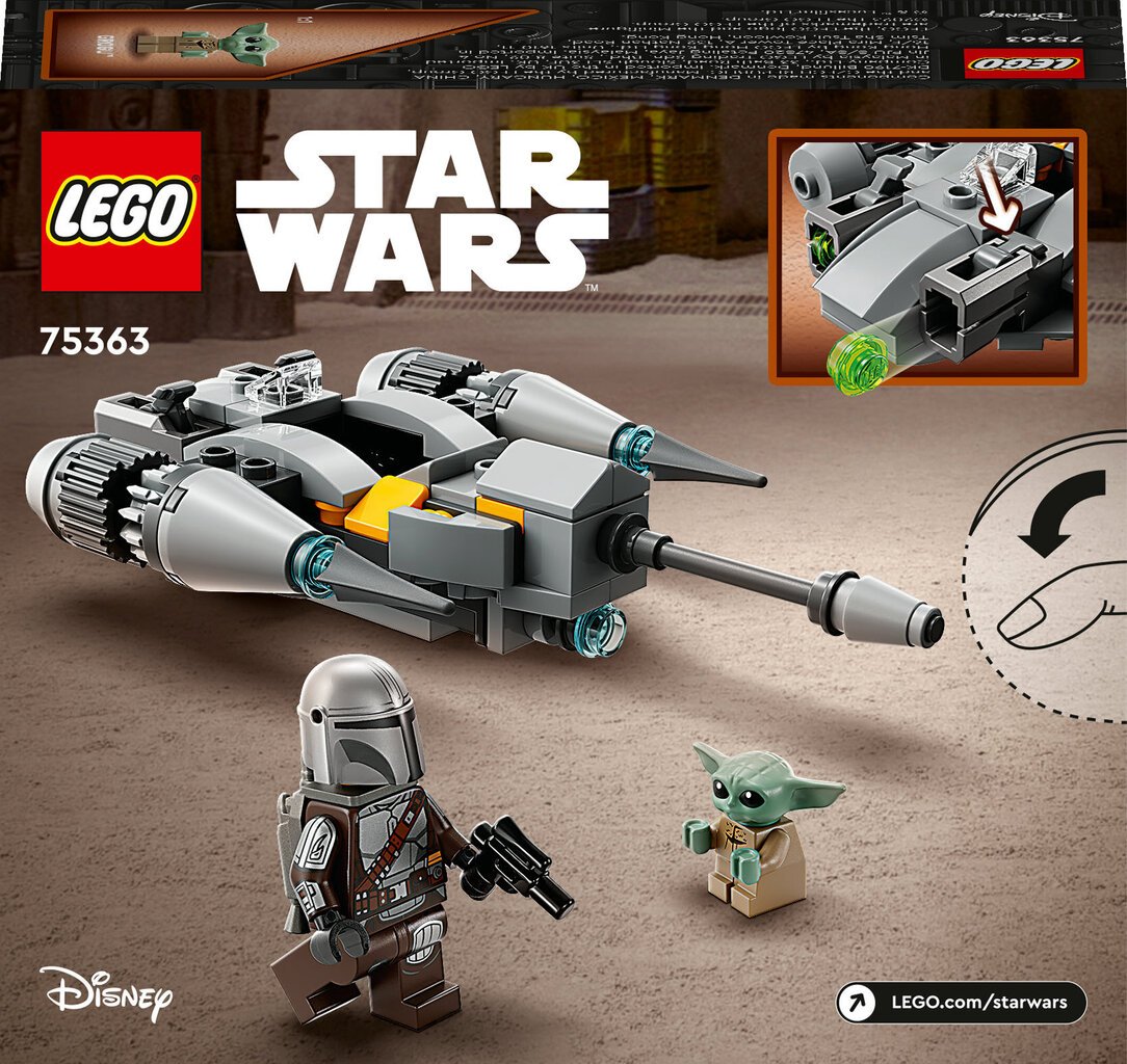 75363 LEGO® Star Wars Mandaloria lahingulaev N-1 – väike hävitaja hind ja info | Klotsid ja konstruktorid | kaup24.ee