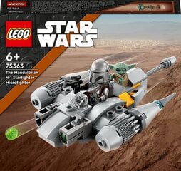 Набор 75363 LEGO® Star Wars «Мандалорский линкор №1 - маленький истребитель» цена и информация | Конструкторы и кубики | kaup24.ee