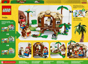 Дополнение к набору 71424 LEGO® Super Mario «Домик на дереве  Donkey Kong» цена и информация | Конструкторы и кубики | kaup24.ee