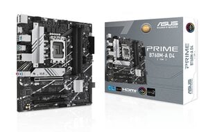 ASUS Prime B760M-A D4-CSM hind ja info | Emaplaadid | kaup24.ee