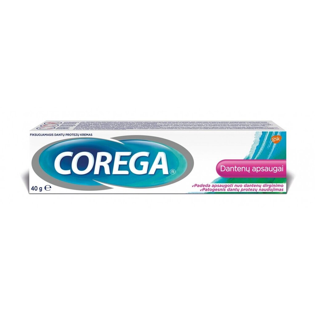 Corega hambaproteesikreem Gum Care 40g, komplektis 3 pakki цена и информация | Suuhügieen | kaup24.ee