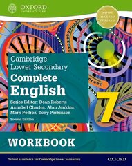 Cambridge Lower Secondary Complete English 7: Workbook (Second Edition) 1 цена и информация | Книги для подростков и молодежи | kaup24.ee