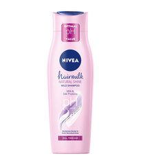 Šampoon juustele Natural Shine Nivea Hair Milk 250ml, komplektis 6 pakki цена и информация | Шампуни | kaup24.ee