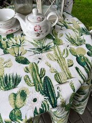 DILL Handmade kaktustega laudlina hind ja info | Laudlinad, lauamatid, servjetid | kaup24.ee