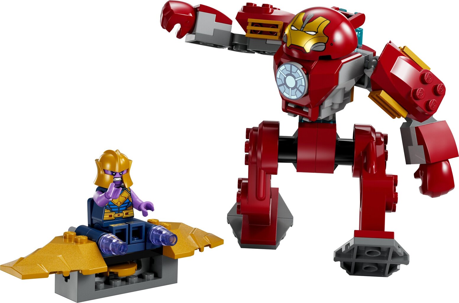 76263 LEGO® Marvel Iron Man Hulkbuster vs Thanos hind ja info | Klotsid ja konstruktorid | kaup24.ee