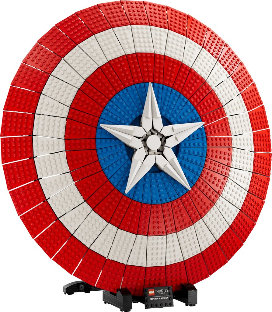 76262 LEGO® Marvel Captain America kilp hind ja info | Klotsid ja konstruktorid | kaup24.ee