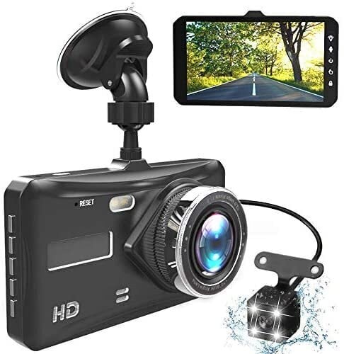 Pardakaamera Powermax A105 + tagurduskaamera, Full HD Dual цена и информация | Pardakaamerad ja videosalvestid | kaup24.ee