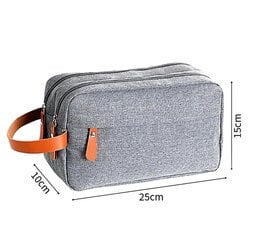 Meeste kosmeetikakott 9 x 25 cm G3 hind ja info | Meigikotid, lauapeeglid | kaup24.ee