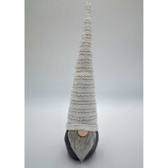 Gnoom pika valge mütsi ja LED-nokaga hind ja info | Jõulukaunistused | kaup24.ee