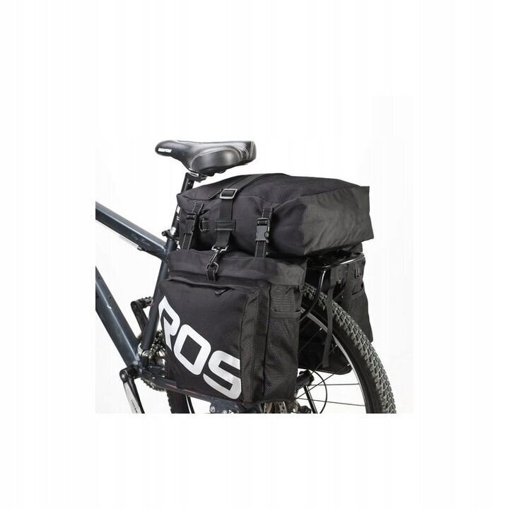 Tagumine jalgratta pakiraami kott Roswheel, 37l, must hind ja info | Pakiraamid | kaup24.ee