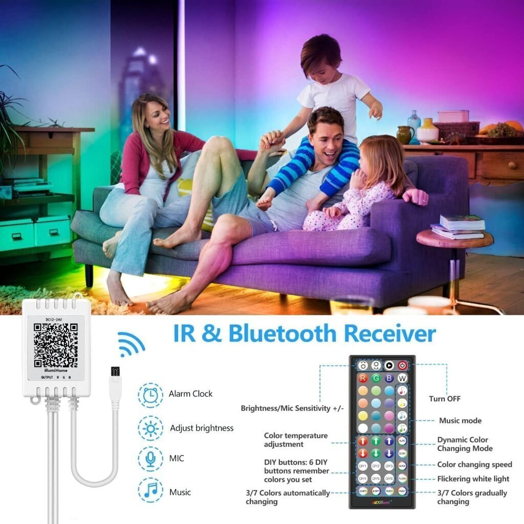 Smart RGB 5050 LED riba Bluetooth funktsiooni, 20m hind ja info | LED ribad | kaup24.ee