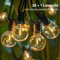 Päikesepaneeliga õue valguskett (LED) Elegance цена и информация | Jõulutuled | kaup24.ee
