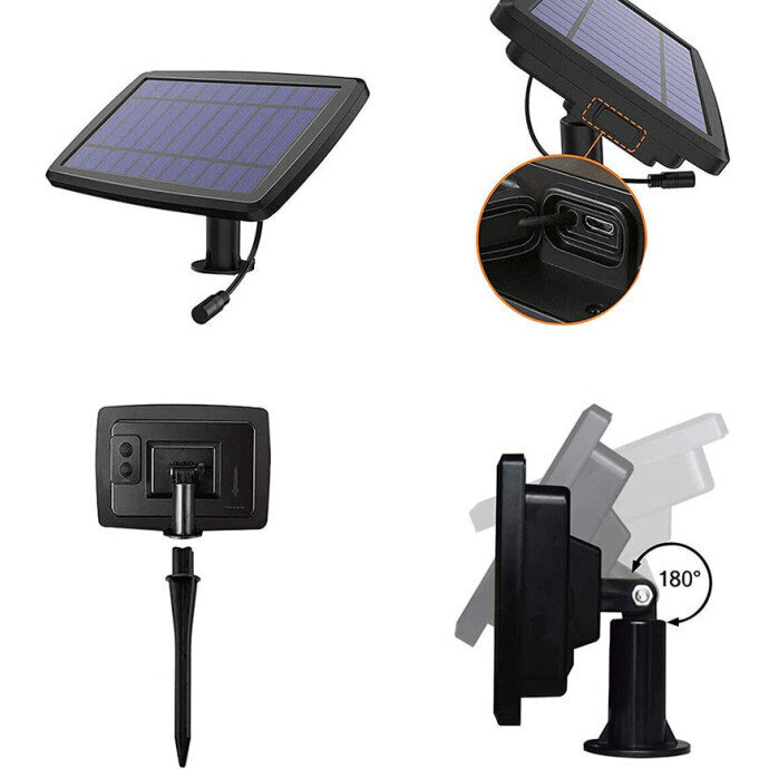 Päikesepaneeliga õue valguskett (LED) Drop цена и информация | Jõulutuled | kaup24.ee