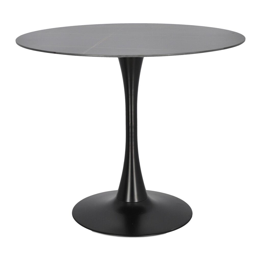 Simplet Skinny Premium ümmargune laud, must hind ja info | Köögi- ja söögilauad | kaup24.ee