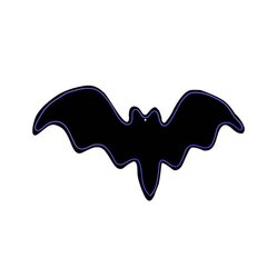 Rippuv sisekujundus My Other Me Bat Light Halloweeni neoonkontuur (26 x 50 cm) hind ja info | Karnevali kostüümid | kaup24.ee