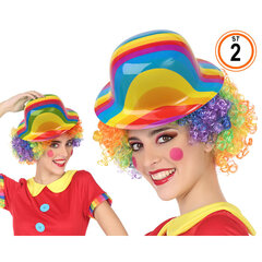 Klouni müts, 2 tk hind ja info | Karnevali kostüümid | kaup24.ee