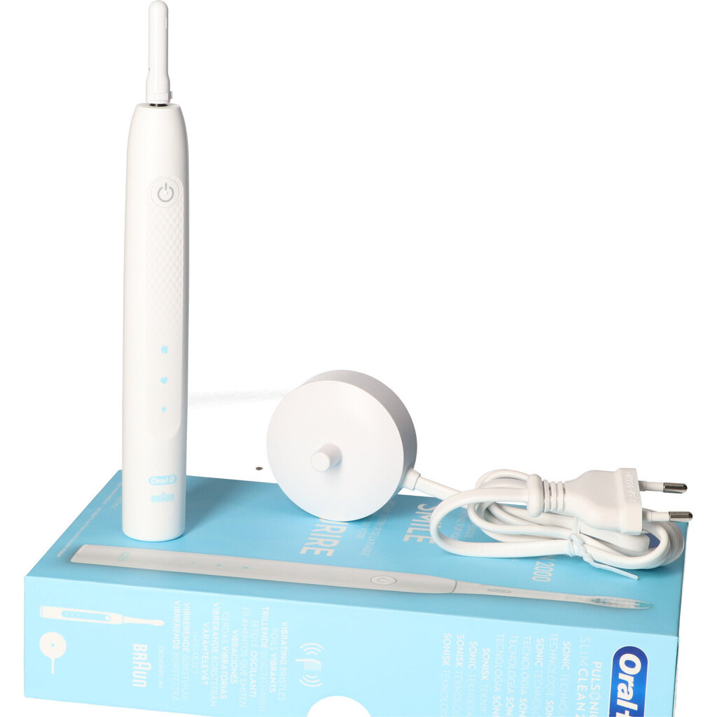 Oral-B Pulsonic Slim Clean 2900 sonic hambahari, 2 pakk цена и информация | Elektrilised hambaharjad | kaup24.ee