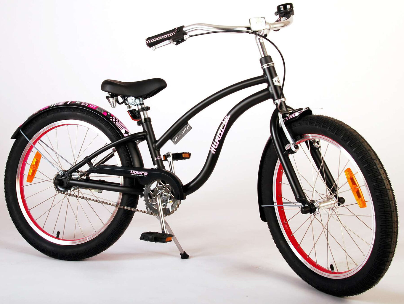 Laste jalgratas Volare Miracle Cruiser, 20", must hind ja info | Jalgrattad | kaup24.ee