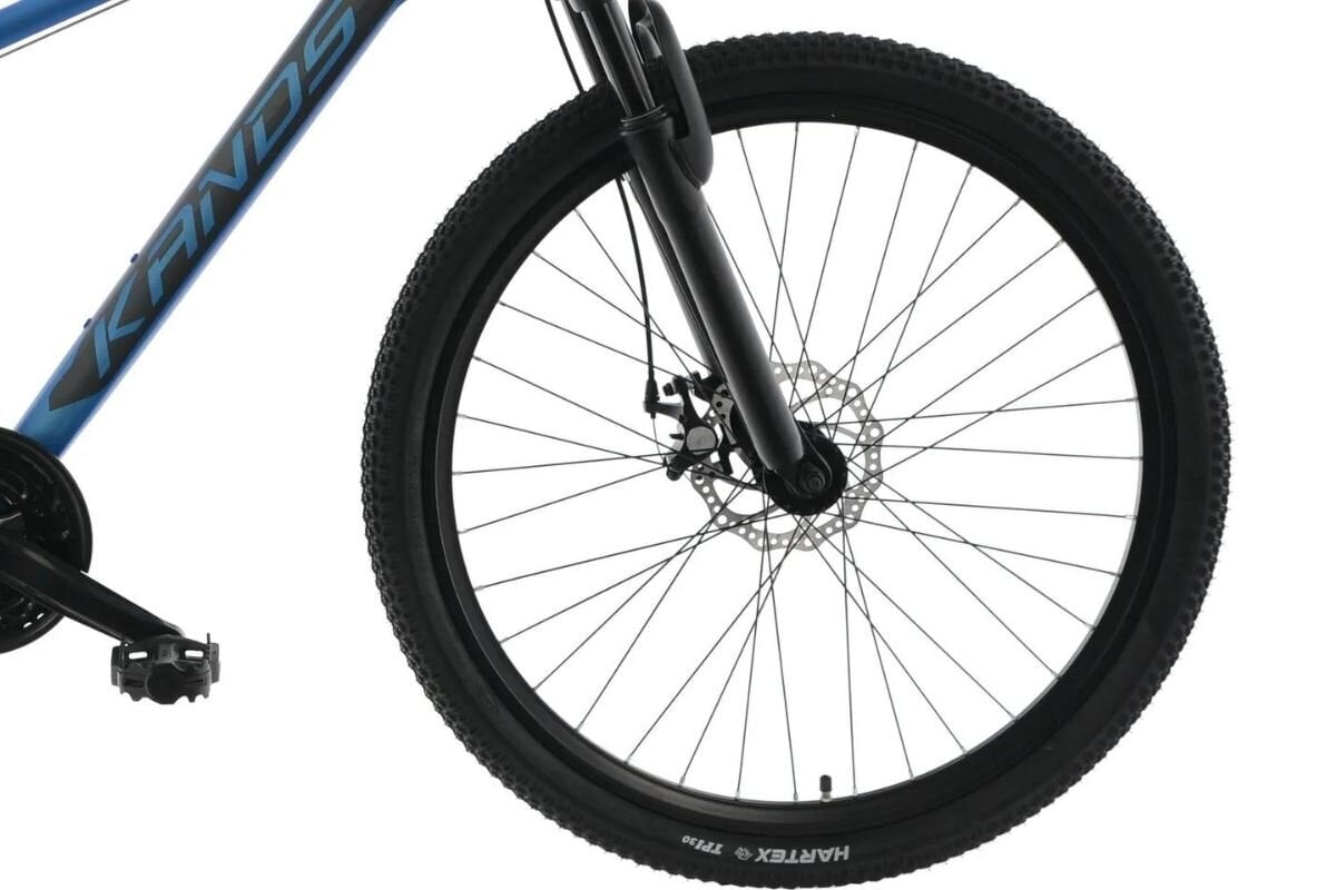 Meeste maastikuratas Kands Spectro 2xDisc, 182-200 cm, 27,5" alumiiniumveljed, Shimano, Sinine цена и информация | Jalgrattad | kaup24.ee