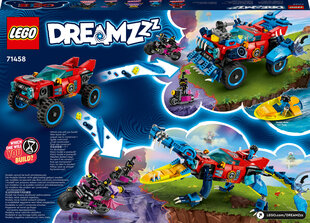 Автомобиль-крокодил LEGO® DREAMZzz 71458 цена и информация | Конструкторы и кубики | kaup24.ee