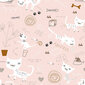 Panzup Cats voodipesukomplekt, 240 x 220, 3 tk цена и информация | Voodipesukomplektid | kaup24.ee