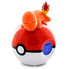 Pokemon Charmander Pokeball lamp äratuskell 6553 hind ja info | Raadiod ja äratuskellad | kaup24.ee